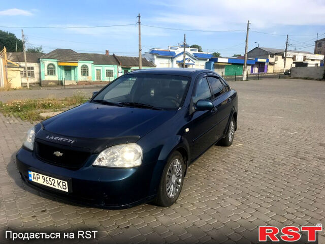 Синий Шевроле Лачетти, объемом двигателя 1.6 л и пробегом 300 тыс. км за 3550 $, фото 1 на Automoto.ua