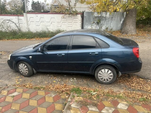 Синий Шевроле Лачетти, объемом двигателя 1.8 л и пробегом 2 тыс. км за 3600 $, фото 1 на Automoto.ua