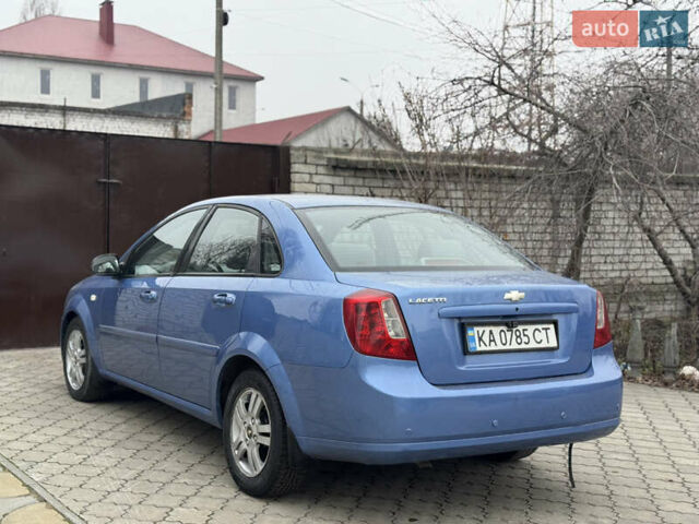 Синий Шевроле Лачетти, объемом двигателя 1.8 л и пробегом 178 тыс. км за 3950 $, фото 5 на Automoto.ua