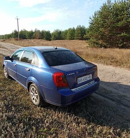 Синий Шевроле Лачетти, объемом двигателя 1.8 л и пробегом 193 тыс. км за 4900 $, фото 3 на Automoto.ua