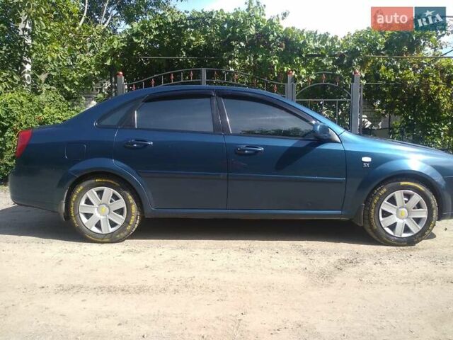 Синий Шевроле Лачетти, объемом двигателя 1.8 л и пробегом 200 тыс. км за 6200 $, фото 4 на Automoto.ua
