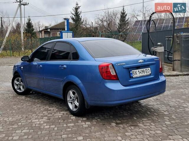 Синий Шевроле Лачетти, объемом двигателя 1.6 л и пробегом 199 тыс. км за 3849 $, фото 11 на Automoto.ua