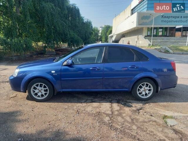 Синій Шевроле Лачетті, об'ємом двигуна 1.8 л та пробігом 290 тис. км за 4500 $, фото 1 на Automoto.ua