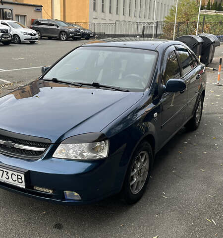 Синий Шевроле Лачетти, объемом двигателя 1.8 л и пробегом 267 тыс. км за 5700 $, фото 1 на Automoto.ua