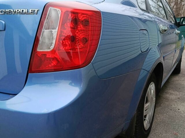 Синий Шевроле Лачетти, объемом двигателя 1.6 л и пробегом 96 тыс. км за 5450 $, фото 1 на Automoto.ua