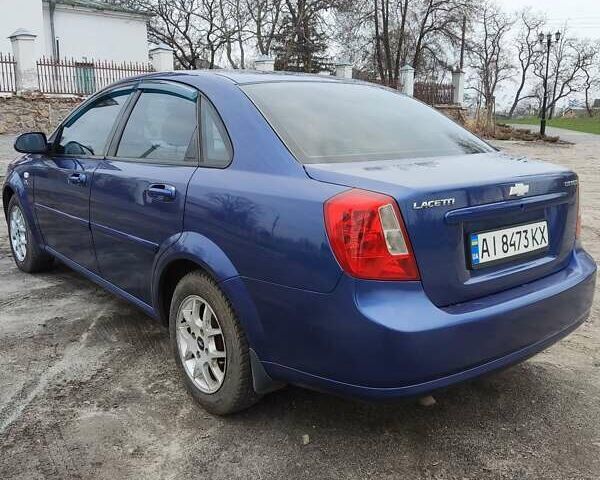 Синий Шевроле Лачетти, объемом двигателя 1.8 л и пробегом 218 тыс. км за 4850 $, фото 1 на Automoto.ua