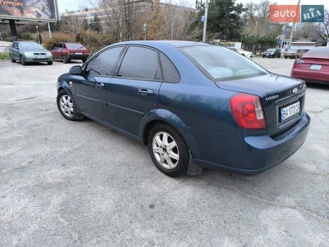 Синій Шевроле Лачетті, об'ємом двигуна 1.8 л та пробігом 211 тис. км за 4400 $, фото 4 на Automoto.ua