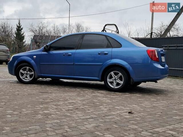 Синий Шевроле Лачетти, объемом двигателя 1.6 л и пробегом 199 тыс. км за 3849 $, фото 15 на Automoto.ua