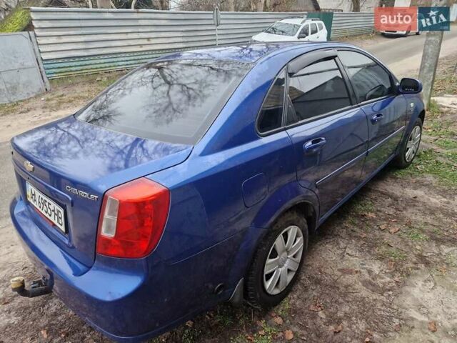 Синий Шевроле Лачетти, объемом двигателя 1.8 л и пробегом 160 тыс. км за 4700 $, фото 2 на Automoto.ua