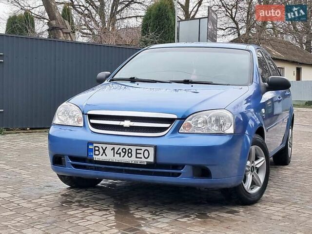 Синий Шевроле Лачетти, объемом двигателя 1.6 л и пробегом 199 тыс. км за 3849 $, фото 2 на Automoto.ua