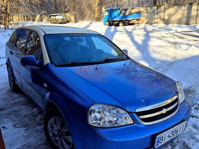 Синий Шевроле Лачетти, объемом двигателя 1.8 л и пробегом 0 тыс. км за 4750 $, фото 2 на Automoto.ua