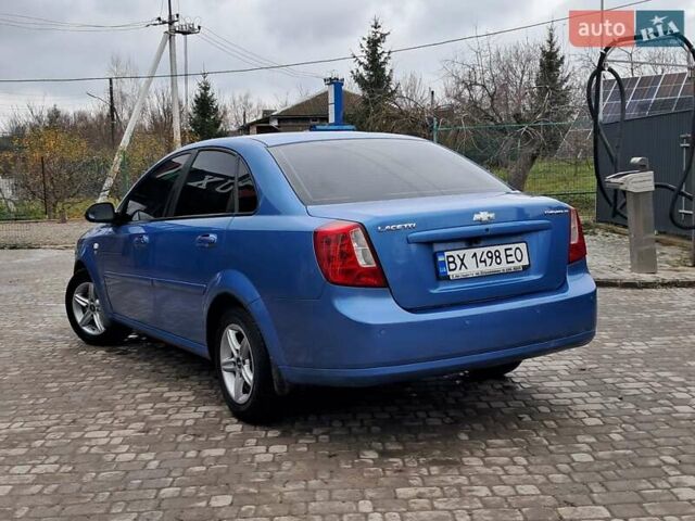 Синий Шевроле Лачетти, объемом двигателя 1.6 л и пробегом 199 тыс. км за 3849 $, фото 13 на Automoto.ua