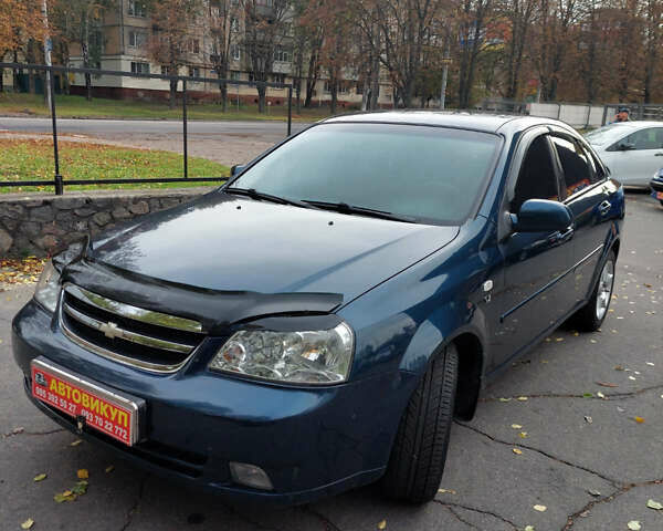 Синий Шевроле Лачетти, объемом двигателя 1.8 л и пробегом 190 тыс. км за 4300 $, фото 12 на Automoto.ua