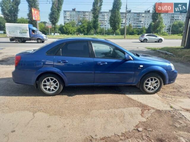 Синій Шевроле Лачетті, об'ємом двигуна 1.8 л та пробігом 290 тис. км за 4500 $, фото 2 на Automoto.ua