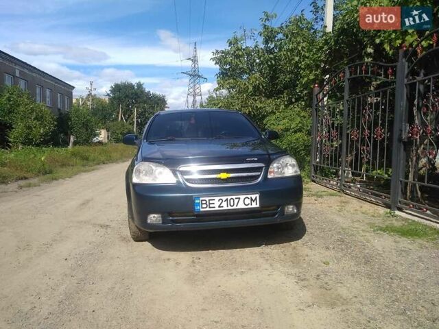 Синий Шевроле Лачетти, объемом двигателя 1.8 л и пробегом 200 тыс. км за 6200 $, фото 5 на Automoto.ua