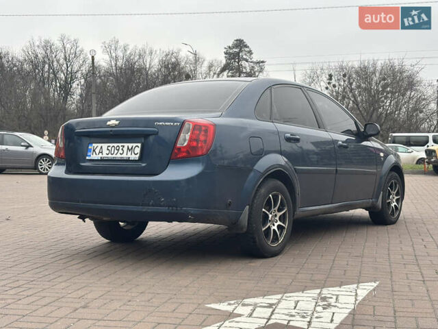 Синий Шевроле Лачетти, объемом двигателя 1.6 л и пробегом 260 тыс. км за 3700 $, фото 3 на Automoto.ua