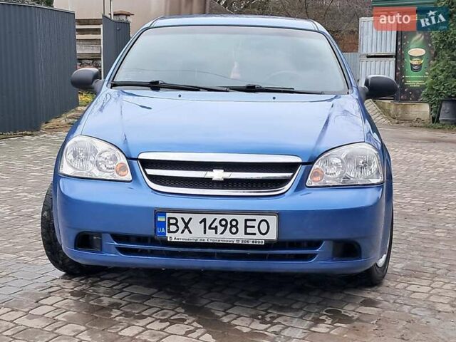 Синий Шевроле Лачетти, объемом двигателя 1.6 л и пробегом 199 тыс. км за 3849 $, фото 1 на Automoto.ua