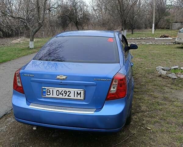 Синий Шевроле Лачетти, объемом двигателя 1.6 л и пробегом 192 тыс. км за 4500 $, фото 6 на Automoto.ua
