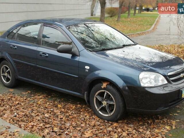 Синій Шевроле Лачетті, об'ємом двигуна 1.6 л та пробігом 114 тис. км за 5000 $, фото 8 на Automoto.ua