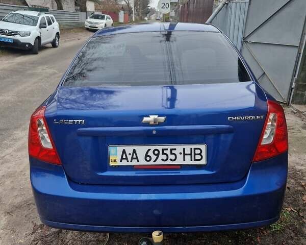 Синий Шевроле Лачетти, объемом двигателя 1.8 л и пробегом 160 тыс. км за 4700 $, фото 3 на Automoto.ua