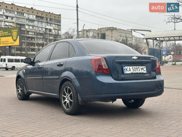 Синий Шевроле Лачетти, объемом двигателя 1.6 л и пробегом 260 тыс. км за 3700 $, фото 5 на Automoto.ua