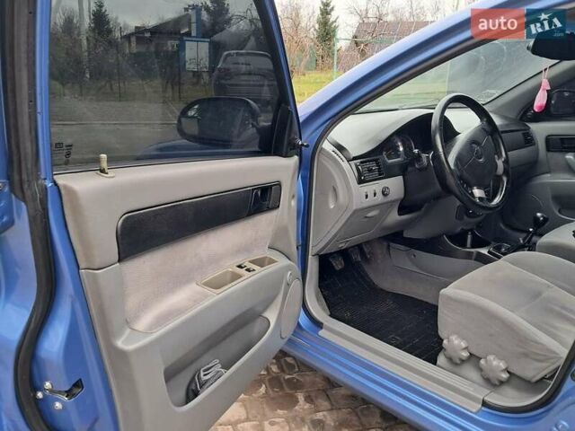 Синий Шевроле Лачетти, объемом двигателя 1.6 л и пробегом 199 тыс. км за 3849 $, фото 21 на Automoto.ua