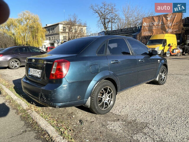 Синій Шевроле Лачетті, об'ємом двигуна 1.6 л та пробігом 230 тис. км за 3100 $, фото 2 на Automoto.ua