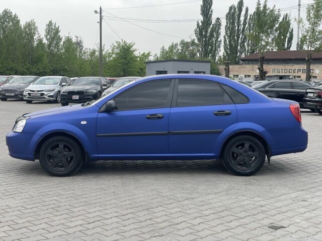 Синий Шевроле Лачетти, объемом двигателя 1.6 л и пробегом 240 тыс. км за 4900 $, фото 3 на Automoto.ua