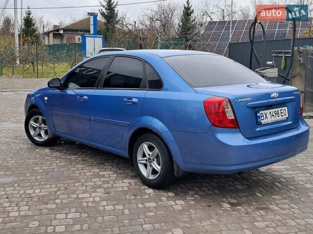 Синий Шевроле Лачетти, объемом двигателя 1.6 л и пробегом 199 тыс. км за 3849 $, фото 10 на Automoto.ua