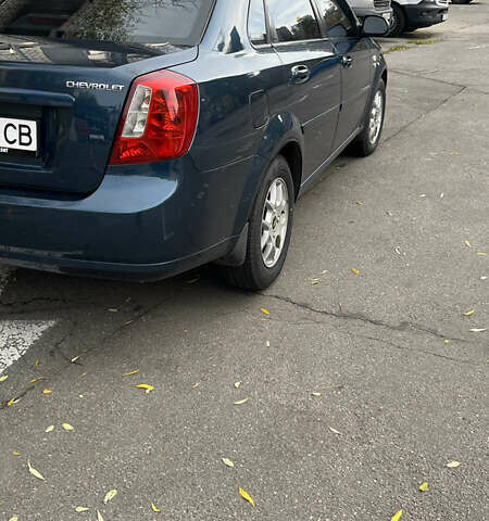 Синий Шевроле Лачетти, объемом двигателя 1.8 л и пробегом 267 тыс. км за 5700 $, фото 2 на Automoto.ua