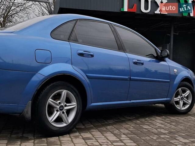 Синий Шевроле Лачетти, объемом двигателя 1.6 л и пробегом 199 тыс. км за 3849 $, фото 8 на Automoto.ua