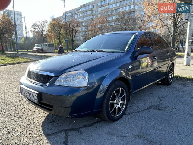 Синій Шевроле Лачетті, об'ємом двигуна 1.6 л та пробігом 230 тис. км за 3100 $, фото 1 на Automoto.ua