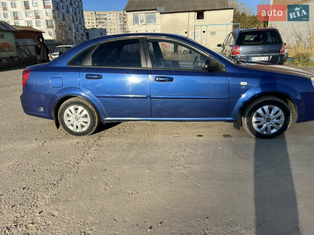 Синий Шевроле Лачетти, объемом двигателя 1.6 л и пробегом 215 тыс. км за 3499 $, фото 7 на Automoto.ua