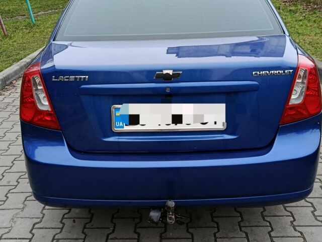 Синий Шевроле Лачетти, объемом двигателя 1.6 л и пробегом 306 тыс. км за 3553 $, фото 4 на Automoto.ua