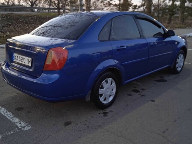 Синий Шевроле Лачетти, объемом двигателя 1.6 л и пробегом 254 тыс. км за 3800 $, фото 10 на Automoto.ua
