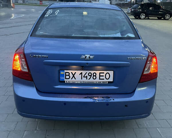 Синий Шевроле Лачетти, объемом двигателя 1.6 л и пробегом 198 тыс. км за 3300 $, фото 31 на Automoto.ua
