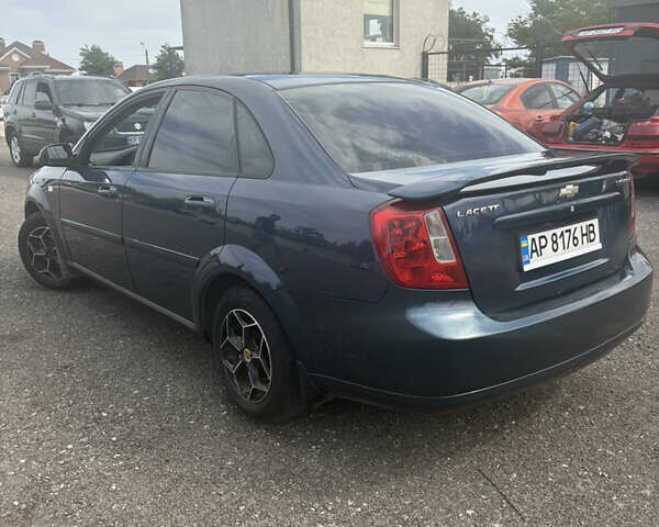 Синий Шевроле Лачетти, объемом двигателя 1.6 л и пробегом 150 тыс. км за 3000 $, фото 3 на Automoto.ua