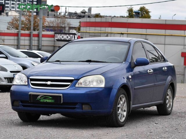 Синий Шевроле Лачетти, объемом двигателя 1.8 л и пробегом 321 тыс. км за 3450 $, фото 5 на Automoto.ua