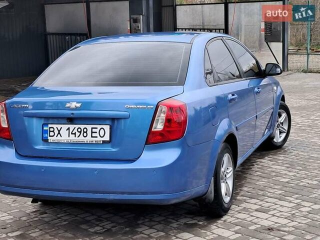 Синий Шевроле Лачетти, объемом двигателя 1.6 л и пробегом 199 тыс. км за 3849 $, фото 5 на Automoto.ua