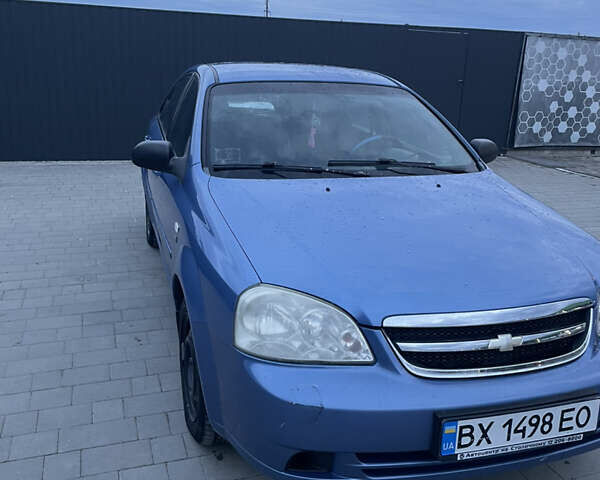 Синий Шевроле Лачетти, объемом двигателя 1.6 л и пробегом 198 тыс. км за 3300 $, фото 1 на Automoto.ua