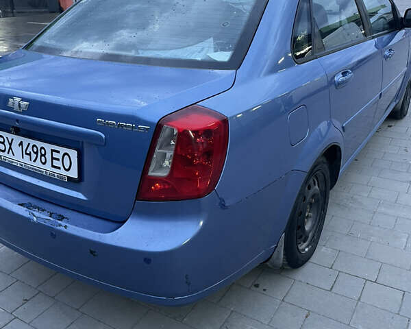 Синий Шевроле Лачетти, объемом двигателя 1.6 л и пробегом 198 тыс. км за 3300 $, фото 7 на Automoto.ua