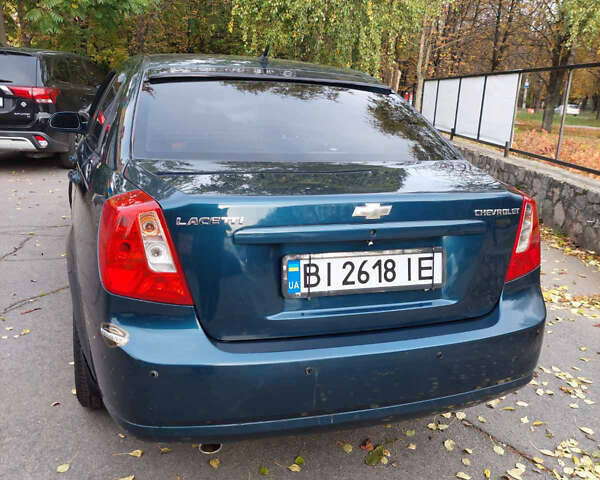 Синий Шевроле Лачетти, объемом двигателя 1.8 л и пробегом 190 тыс. км за 4300 $, фото 8 на Automoto.ua