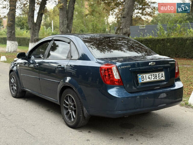 Синій Шевроле Лачетті, об'ємом двигуна 1.8 л та пробігом 156 тис. км за 5200 $, фото 4 на Automoto.ua