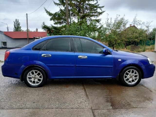 Синий Шевроле Лачетти, объемом двигателя 1.8 л и пробегом 321 тыс. км за 3100 $, фото 11 на Automoto.ua