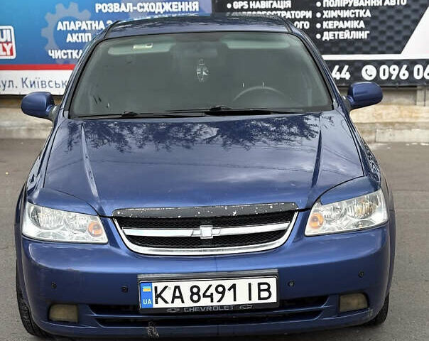 Синій Шевроле Лачетті, об'ємом двигуна 1.8 л та пробігом 310 тис. км за 4300 $, фото 5 на Automoto.ua