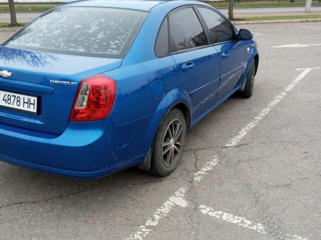 Синий Шевроле Лачетти, объемом двигателя 0 л и пробегом 220 тыс. км за 5700 $, фото 3 на Automoto.ua