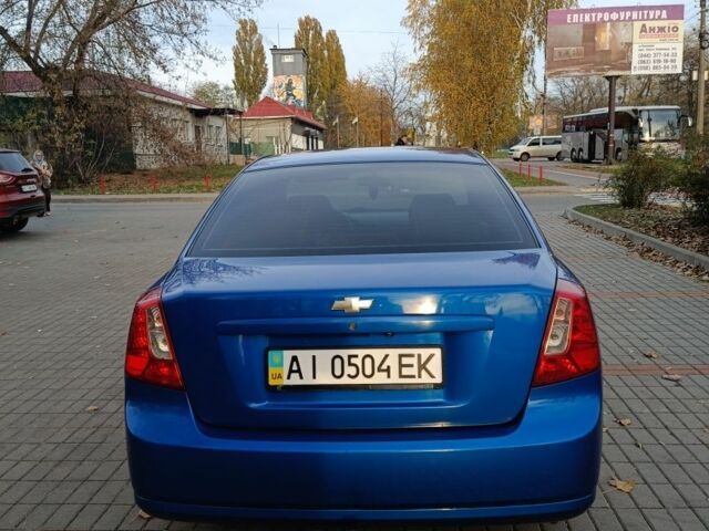 Синий Шевроле Лачетти, объемом двигателя 1.6 л и пробегом 106 тыс. км за 5150 $, фото 4 на Automoto.ua