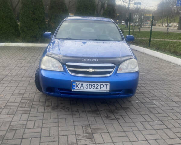 Синій Шевроле Лачетті, об'ємом двигуна 1.8 л та пробігом 193 тис. км за 4700 $, фото 1 на Automoto.ua