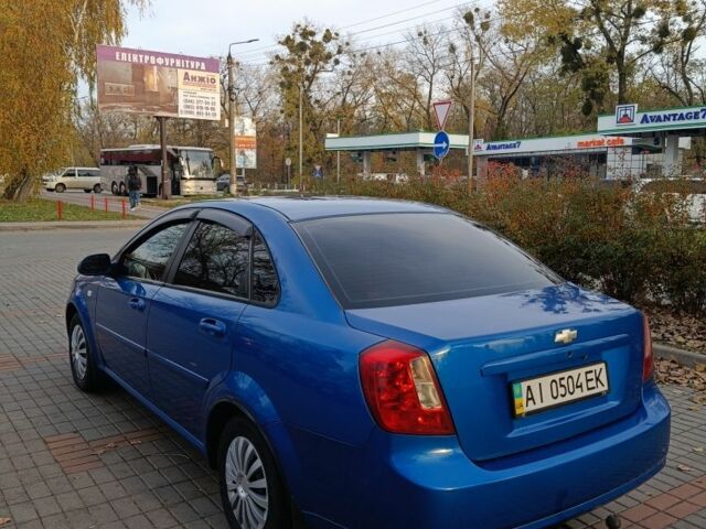 Синий Шевроле Лачетти, объемом двигателя 1.6 л и пробегом 106 тыс. км за 5150 $, фото 3 на Automoto.ua