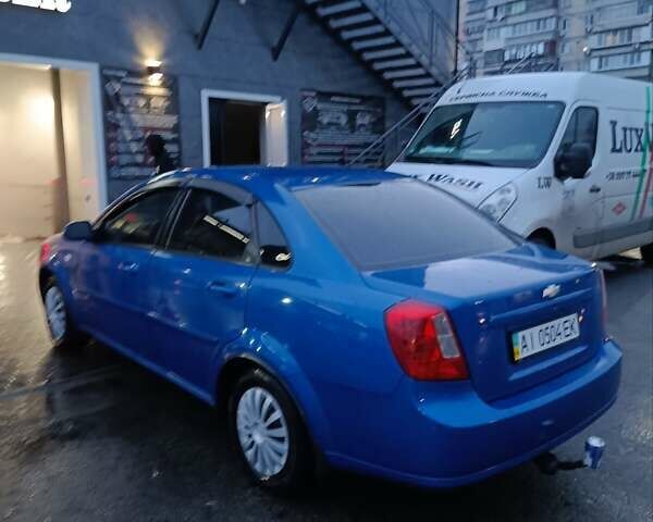 Синий Шевроле Лачетти, объемом двигателя 1.6 л и пробегом 107 тыс. км за 6000 $, фото 3 на Automoto.ua